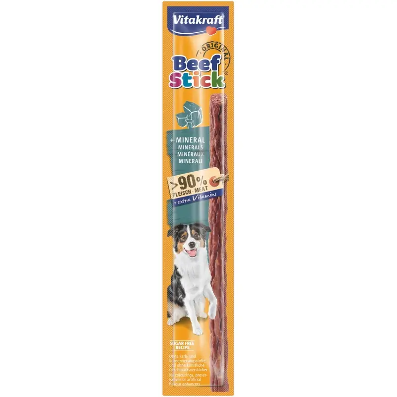Vitakraft Beef Stick com Minerais 50 x 12 gramas