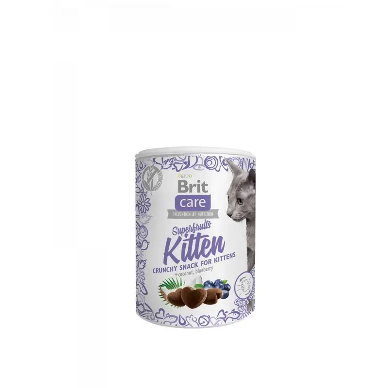 Brit Care Cat Snack Sf Kitten 6 x 100 gramas