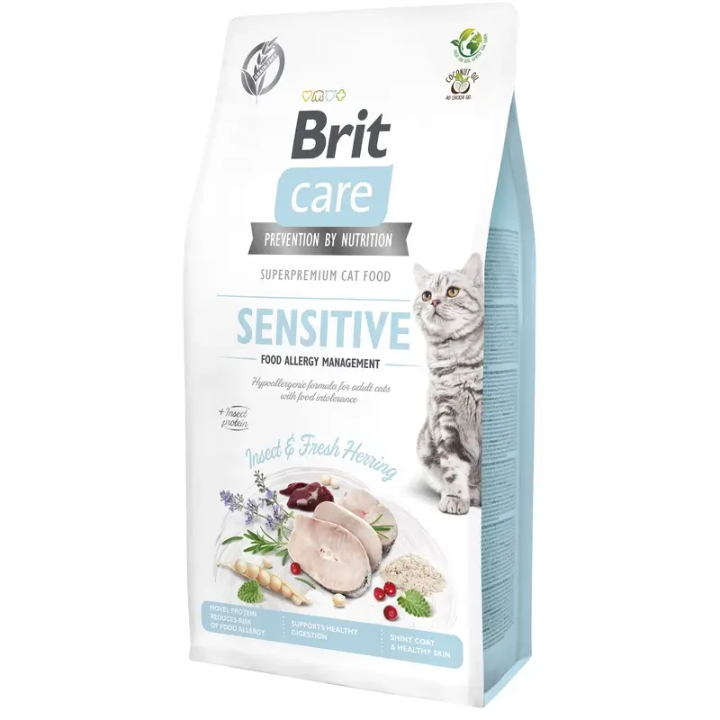 Brit Care Cat Grain Free Sensitive Insect 7 quilos