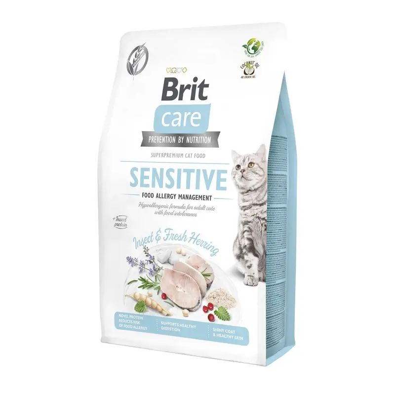 Brit Care Cat Grain Free Sensitive Insect 2 quilos