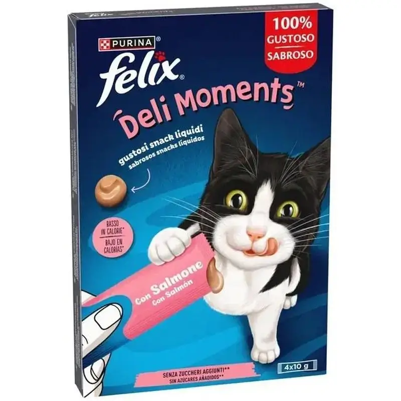 Felix Deli Moments Salmón 11x4x10 gramos