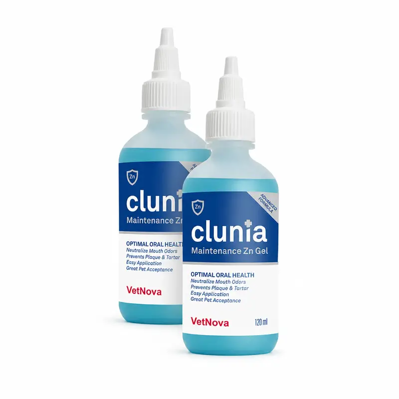 Clunia Maintenance ZnGel Fórmula Avançada, Embalagem de 2 x 120 ml