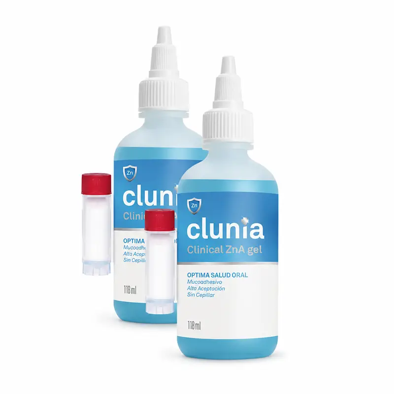 Vetnova Clunia Zna Clinical Gel, embalagem com 2 x 118 ml