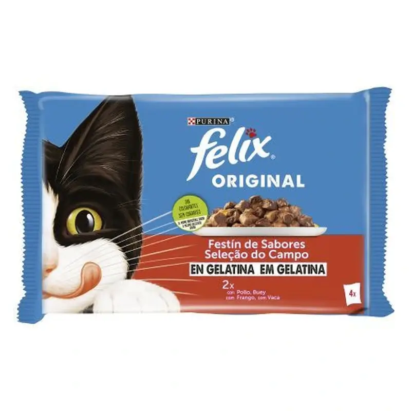 Felix Original Sabor Campo Jelly 12x4x85 gramos