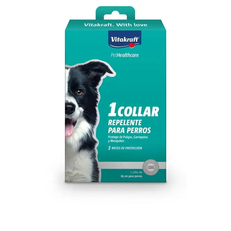 Vitakraft Collar Perro Biocida, 1 unidades