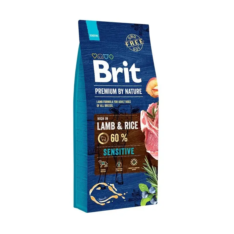 Brit Premium Dog Nature Sensitive Cordero 15 kilos