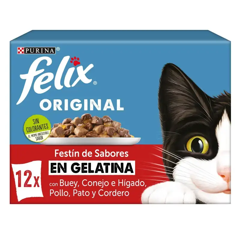 Felix Original Sabor Campo Jelly 6x12x85 gramas