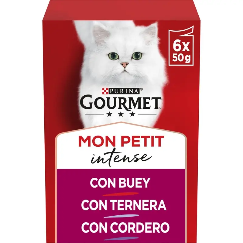Gourmet Mon Petit Carnes 8x6x50 gramas