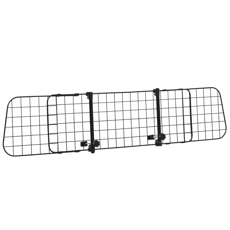 Pawhut Rejilla Seguridad De Coche Para Perros Extensible Universal 91-152x30 Cm