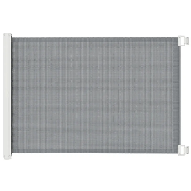 Pawhut Barrera Seguridad Para Perros Para Escaleras Y Puertas 5,5-115x5,5x82,5cm