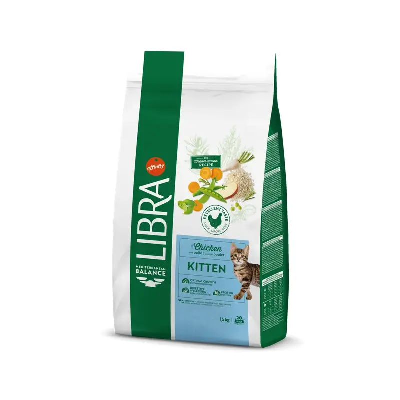 Libra Feline Kitten 1,5Kg, pienso para gatos