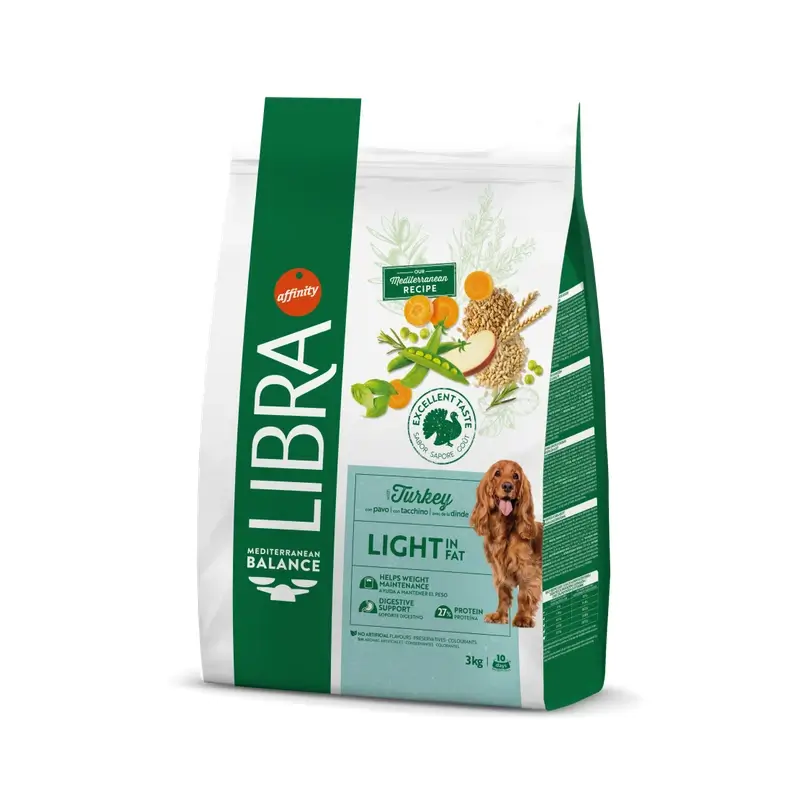 Libra Canine Adult Light 3Kg, pienso para perros