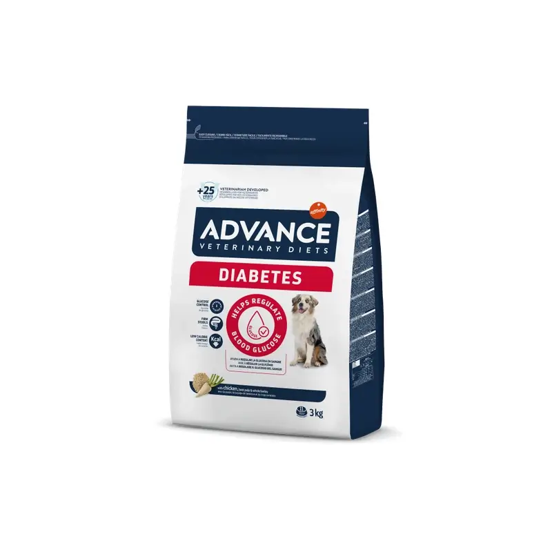 Advance Canine Adult Diabetes Colitis 3Kg, pienso para perros