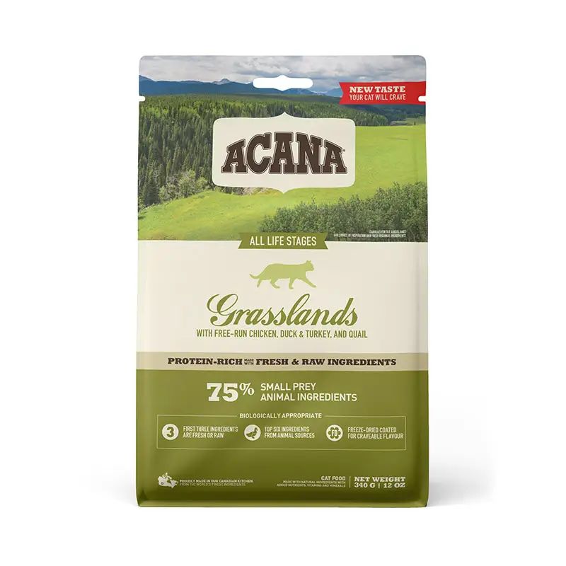 Acana Feline Adult Grasslands 340 Gr pienso para gatos