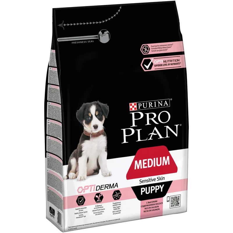 Pro Plan Canine Puppy Medium Derma 3Kg, pienso para perros