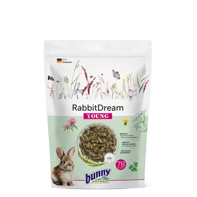 Bunny Alimento Sueño Conejo Enano Joven 600Gr