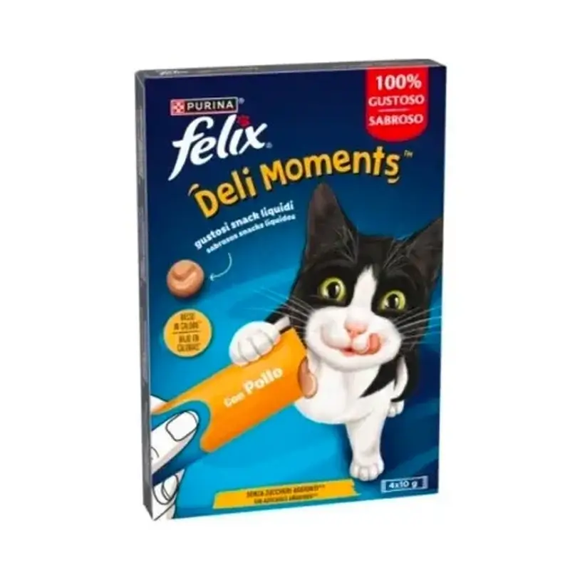 Felix Deli Deli Monents Frango 11(4X10G)