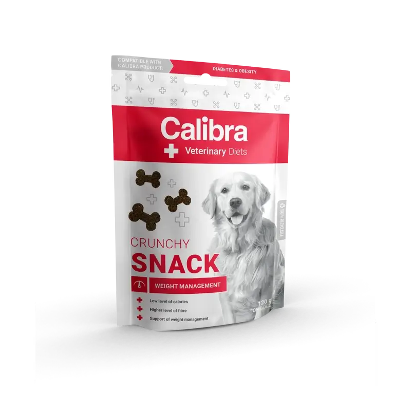 Calibra Vet Diet Dog Crunchy Snack Weight Management Pienso 120G
