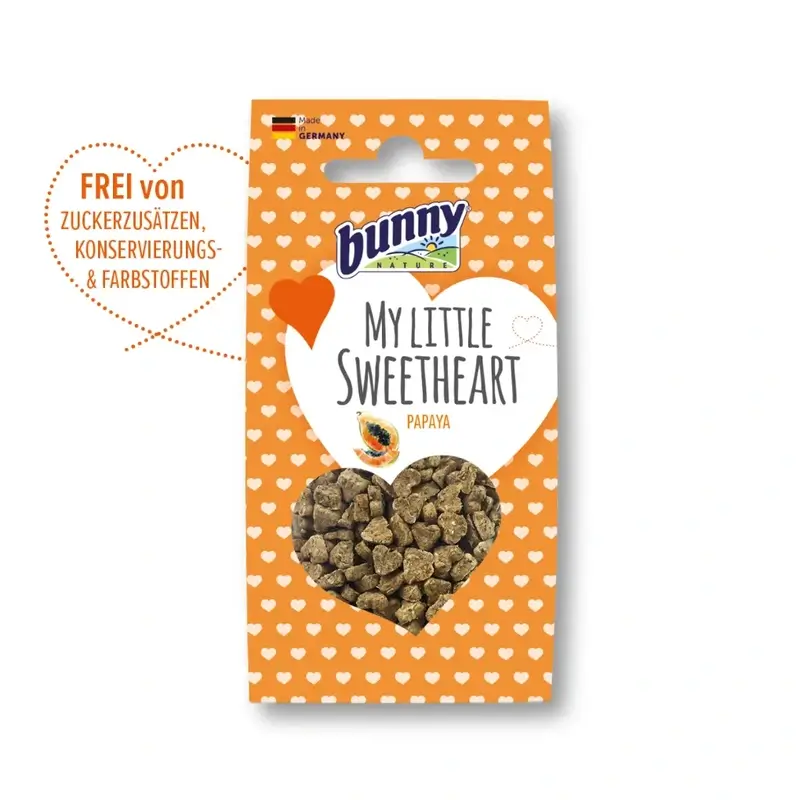 Bunny Snacks My Little Sweetheart Papaya, 8x30 gr
