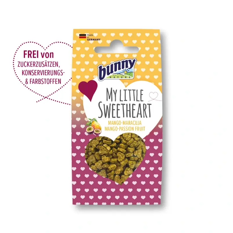 Bunny Snacks My Little Sweetheart Mango Y Maracuya, 8x30 gr