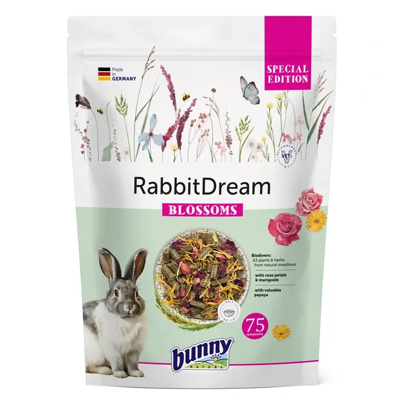 Bunny Rabbit Dream Food Edição Especial Flores 1,5Kg
