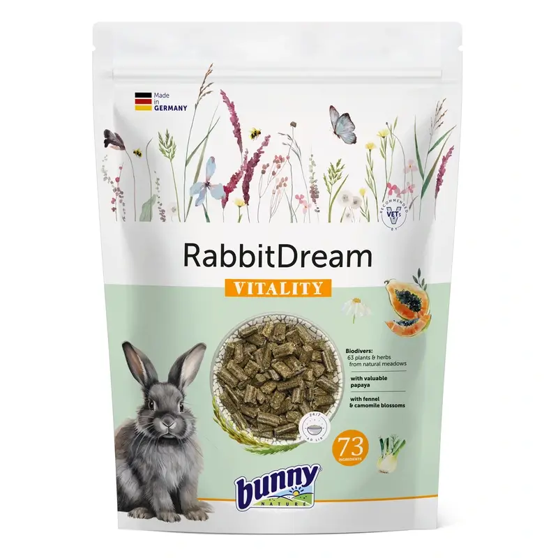 Coelho Anão Coelho Anão Vitality Sleep Food 1,5Kg