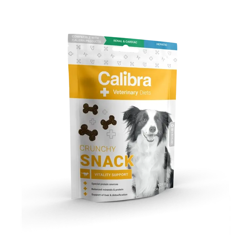 Calibra Vet Diet Cão Snack Crocante Apoio à Vitalidade 120G