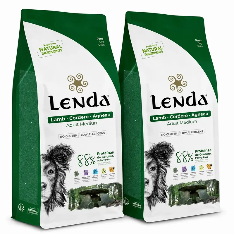 Lenda Dog Adult Cordeiro, 2 X 12 kg