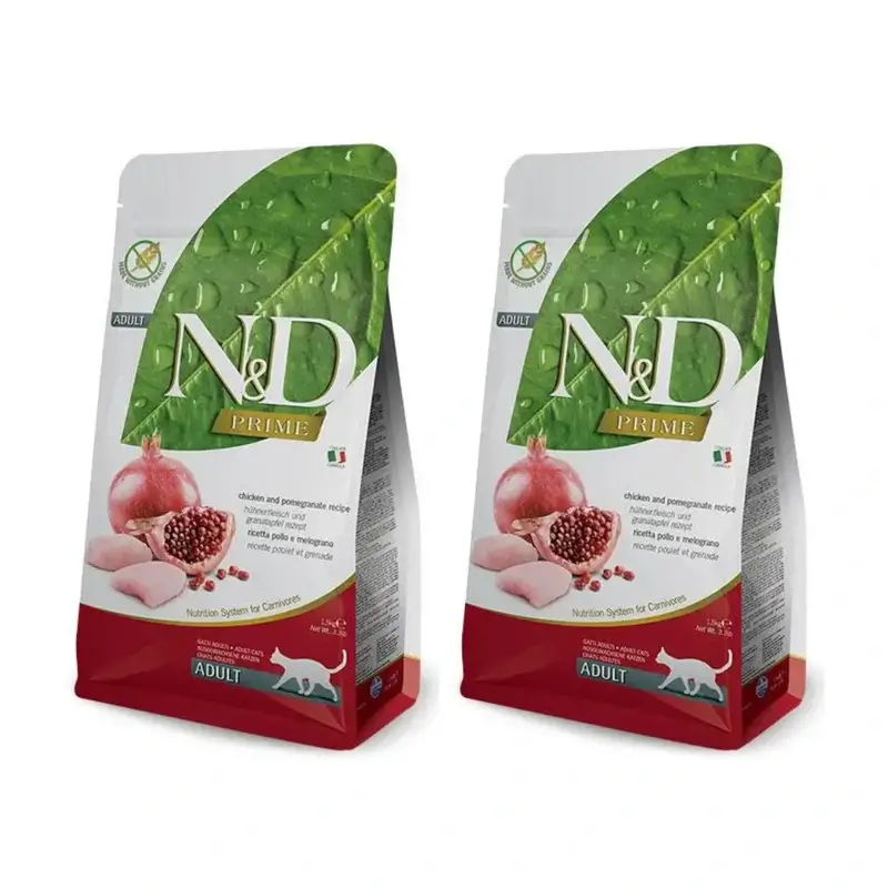 Farmina N&D Cat Ancestral Frango 5Kgr, Ração para gatos, embalagem de 2